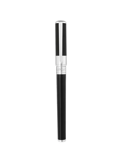 St Dupont Logo-engraved Rollerball Pen In Black