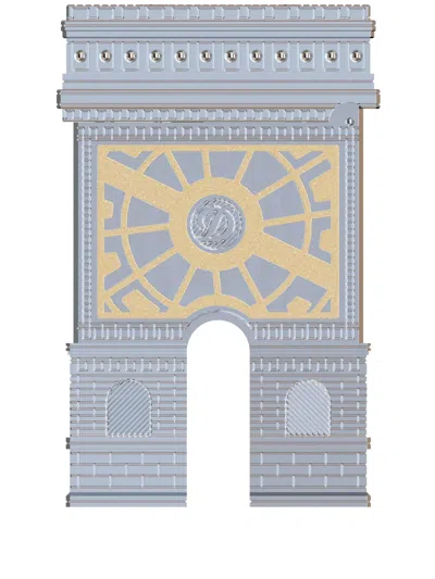 St Dupont S.t. Dupont Loves Paris Lighter In Silver