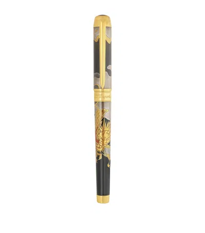 St Dupont S.t. Dupont Maki-e Line D Eternity Dragon Fountain Pen Xl