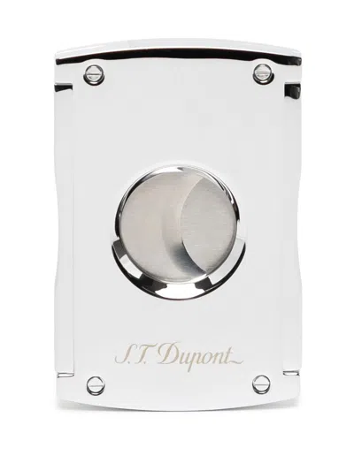 St Dupont Maxijet Cigar Cutter In White