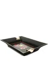 St Dupont Memento Mori Porcelain Ashtray (22cm X 17cm) In Black