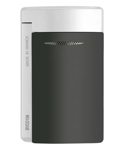 St Dupont Minijet Metal Lighter In Black