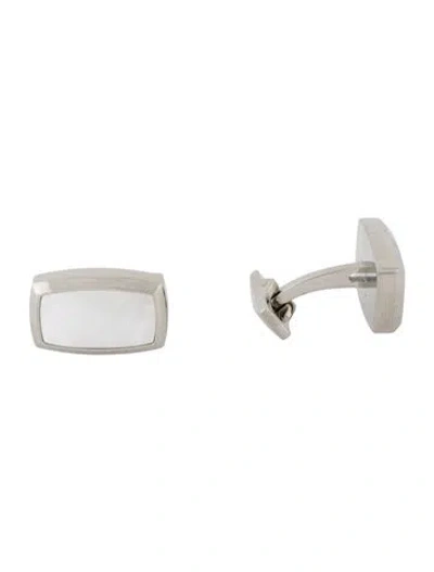 Pre-owned St Dupont Mother Of Pearl Cufflinks In Multi