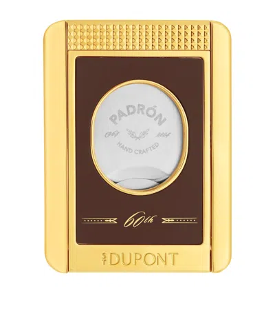 St Dupont Padron Cigar Cutter In Brown