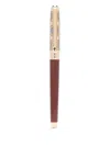 St Dupont Patterned Rollerball Pen In Yellow