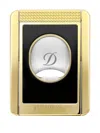 St Dupont Rectangular Cigar Cutter In Gold