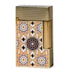 St Dupont Alhambra Ligne 2 Slim Lighter In Gold