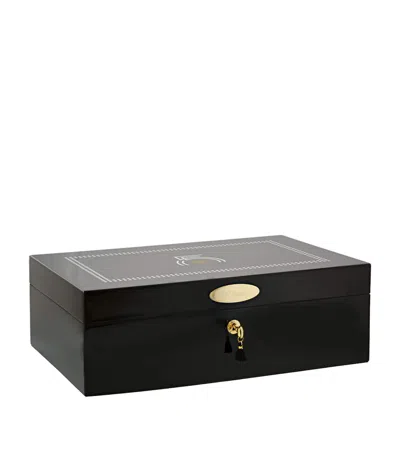 St Dupont Cohiba 55th Anniversary Cigar Humidor In Black