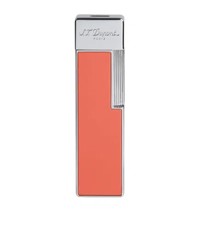 St Dupont S. T. Dupont Lacquered Twiggy Lighter In Pink