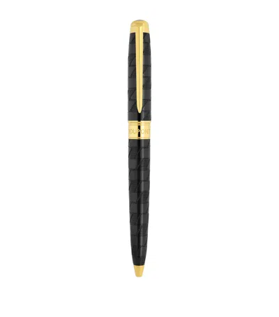 St Dupont S. T. Dupont Large Monogram 1872 Line D Eternity Ballpoint Pen In Black