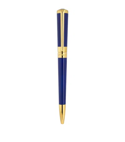 St Dupont S. T. Dupont Liberté Ballpoint Pen In Blue