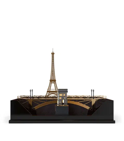 St Dupont Limited Edition Loves Paris Lighter In Black
