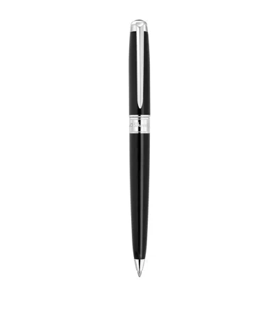 St Dupont Line D Eternity Ballpoint Pen In Black