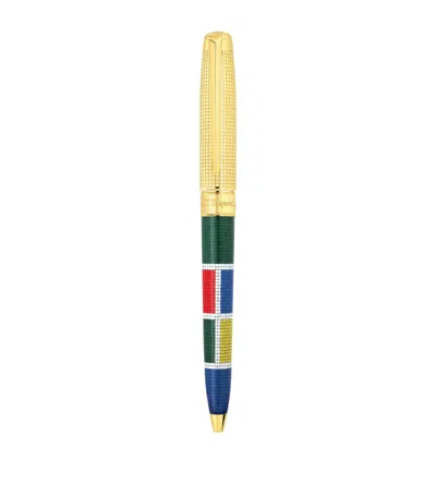 St Dupont Line D Eternity Ballpoint Pen In Multi