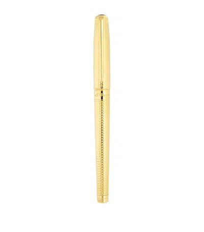 St Dupont Line D Eternity Rollerball Pen In Gold