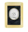 St Dupont S. T. Dupont Monogram 1872 Cc X Cigar Cutter Stand In Black