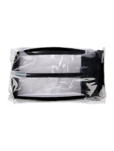 Pre-owned St Dupont Shiny Metal Belt Buckle In Black