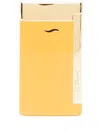 St Dupont Slim 7 Chrome Lighter In Yellow