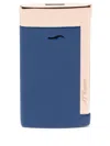 St Dupont Slim 7 Lacquer Lighter In Blue