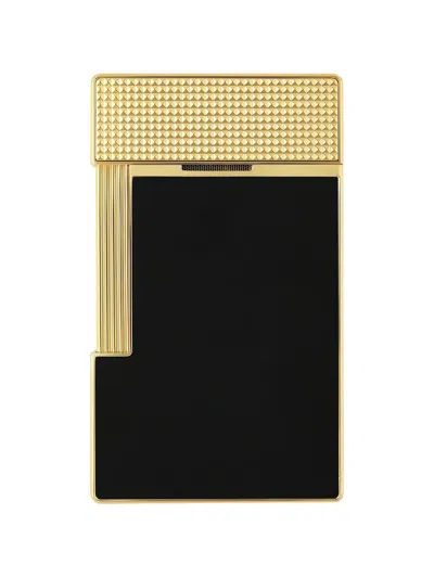 St Dupont Table Lighter In Gold