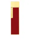 St Dupont Twiggy Lacquered Lighter In Red