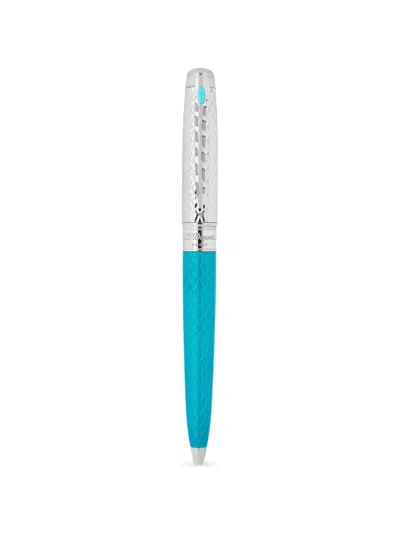 St Dupont X Game Of Thrones Line D Eternity Ballpoint Pen In Blue