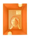 St Dupont X Game Of Thrones Porcelain Ashtray (22cm X 17cm) In Orange