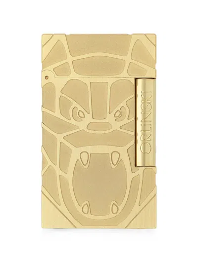 St Dupont X Orlinski Feuerzeug Mit Logo In Gold