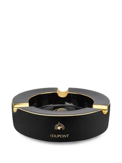 St Dupont Xl Logo-print Ashtray In Black