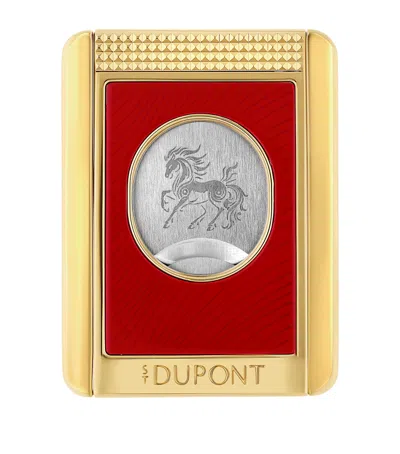 St Dupont Year Of The Horse Cigar Cutter In Multi