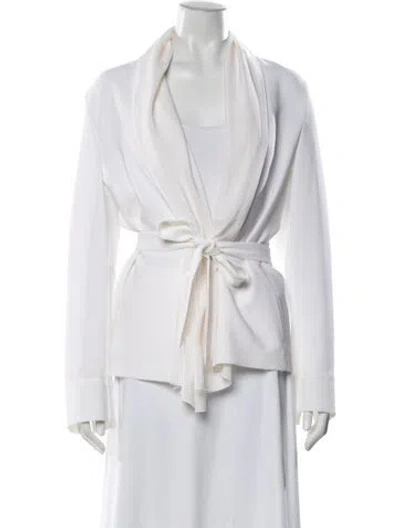 Pre-owned St. Emile Jacket In White