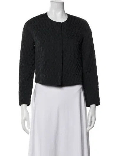 Pre-owned St. Emile Patterned Jacket In Black