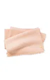 St. Frank Alpaca Throw Blanket In Pink