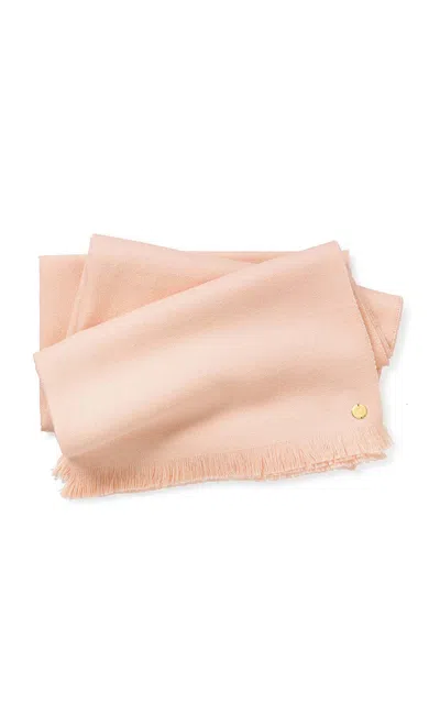 St. Frank Alpaca Throw Blanket In Pink