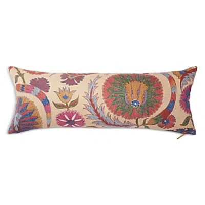 St. Frank Bright Botanical Suzani Decorative Pillow, 15l X 40w In Multi