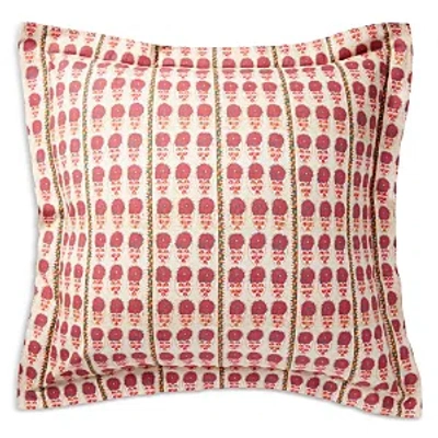 St. Frank Fuchsia Daisy Suzani Euro Sham