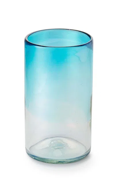 St. Frank Glass Highball In Turquoise