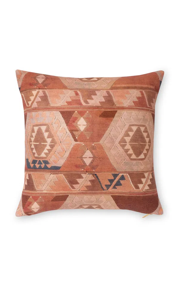 St. Frank Adobe Prism Kilim Pillow - Thumbnail 2