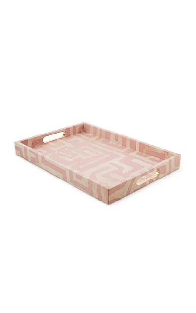 St. Frank Large Tray In Light Pink