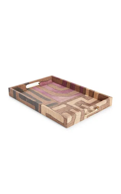 St. Frank Large Tray In Plum