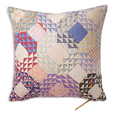 St. Frank Shell Kaleidoscope Quilt Decorative Pillow, 18 X 18 In Multi