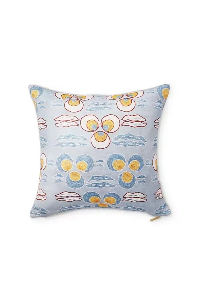 St. Frank Sky Chintamani Pillow In Blue