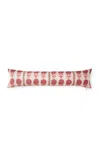 St. Frank Suzani Daisy Linen-cotton Pillow In Pink