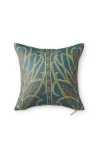 ST. FRANK TEAL VINES SUZANI PILLOW