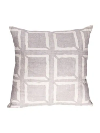 Pre-owned St. Frank Throw Pillow In Purple
