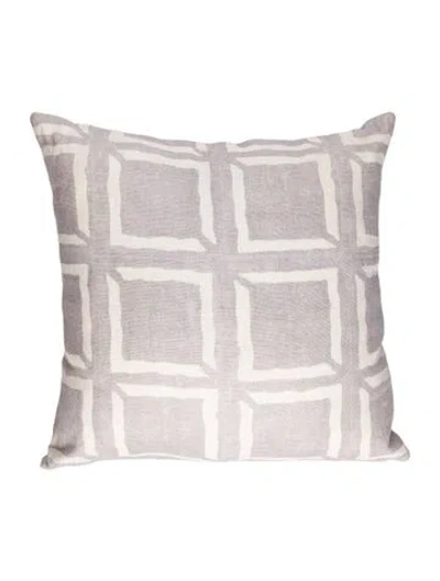 Pre-owned St. Frank Throw Pillow In Purple