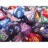 St-hobby Speckled Assorted D10 Dice 50 Pieces