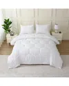 St. James Home Better Style Oversized Honeycomb Comforter Set In White