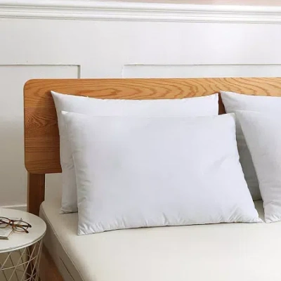 St. James Home Blended Bed Pillows With Cotton Cover In White