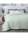 St. James Home Chevron Stitch Down Alternative Comforter In White
